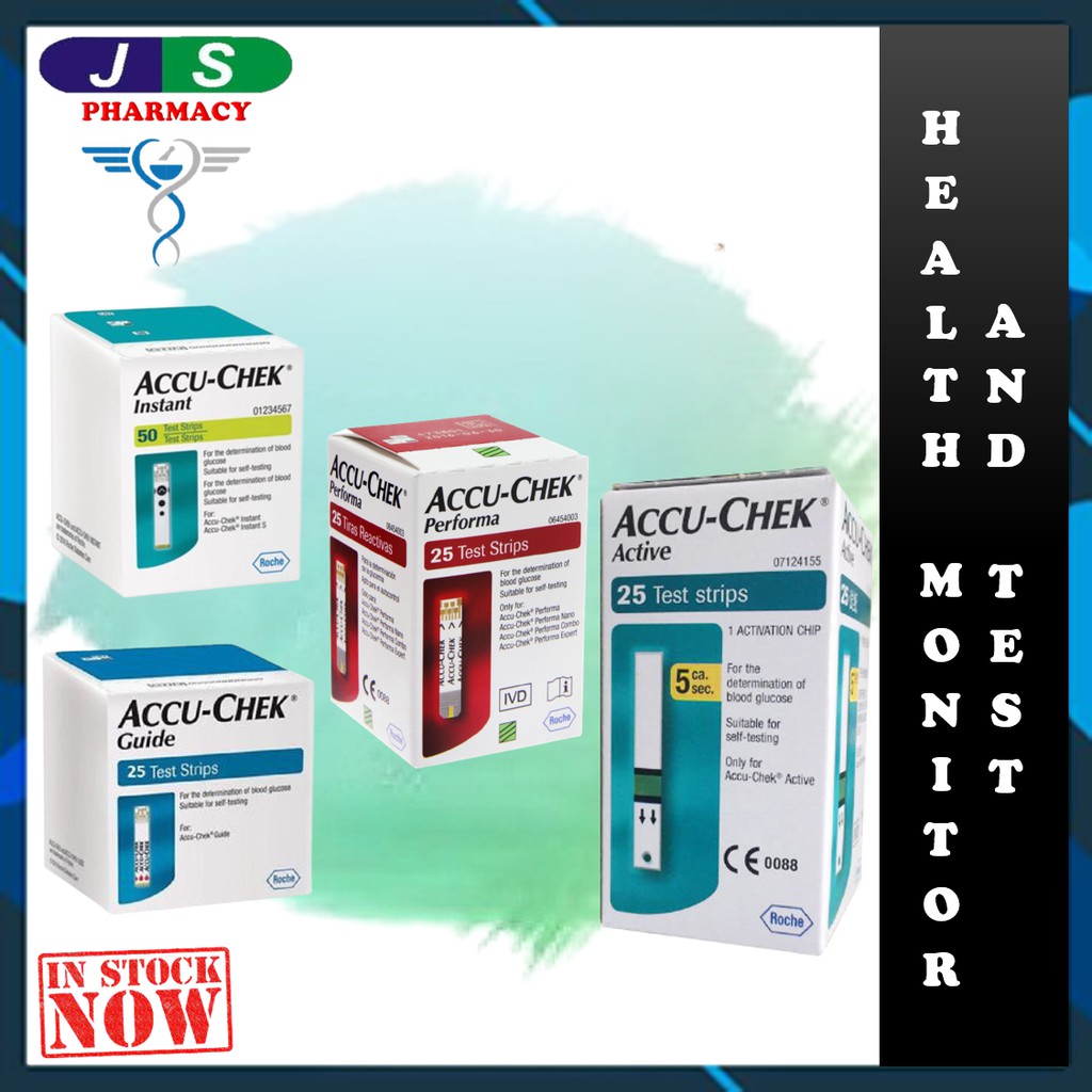 Accu-chek Guide (50's)/Accu-chek Instant (25's)/Accu-chek Performa (25 ...