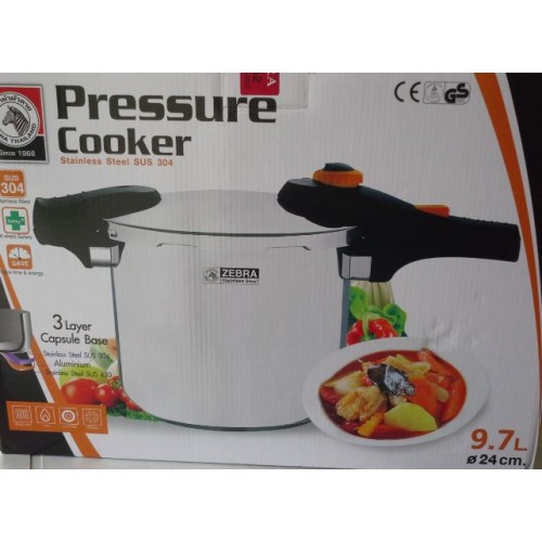 Zebra pressure cooker manual deals