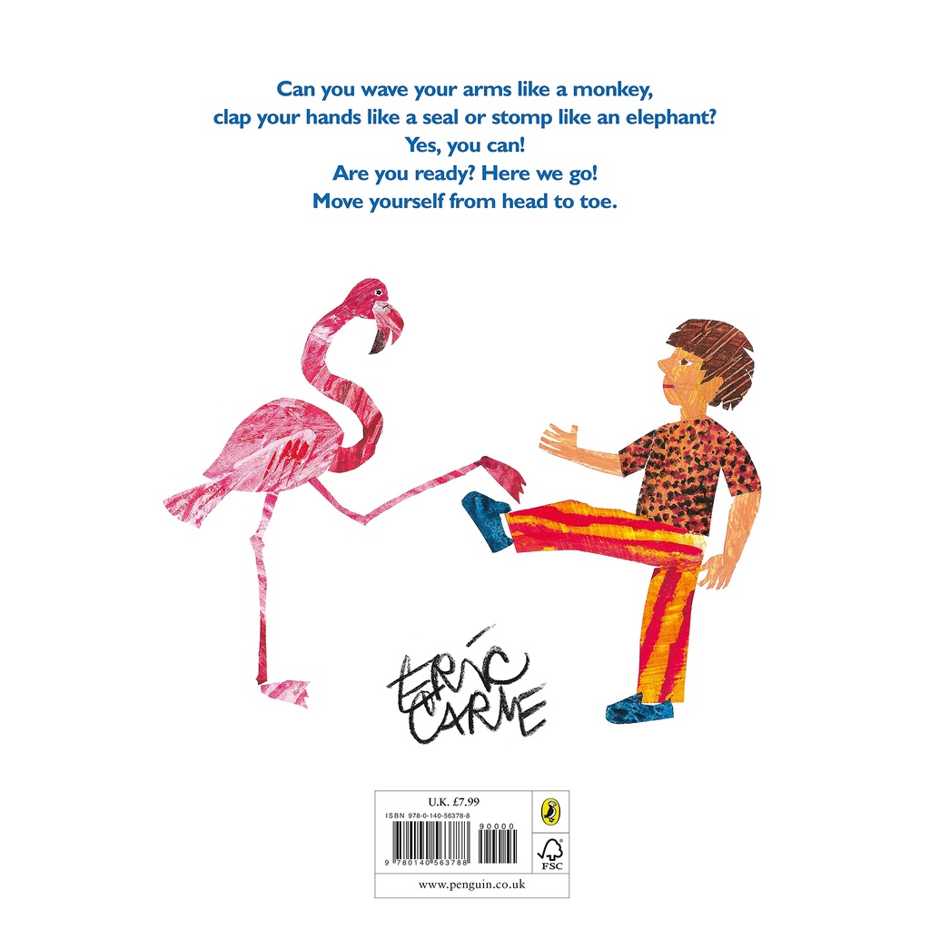 !!!New!!! From Head to Toe by Eric Carle (Board book) | Shopee Malaysia