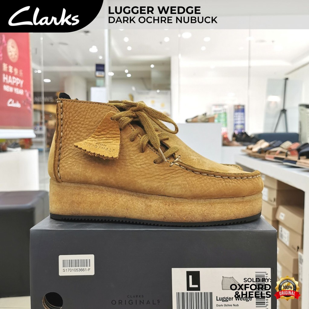 Clarks lugger clearance womens