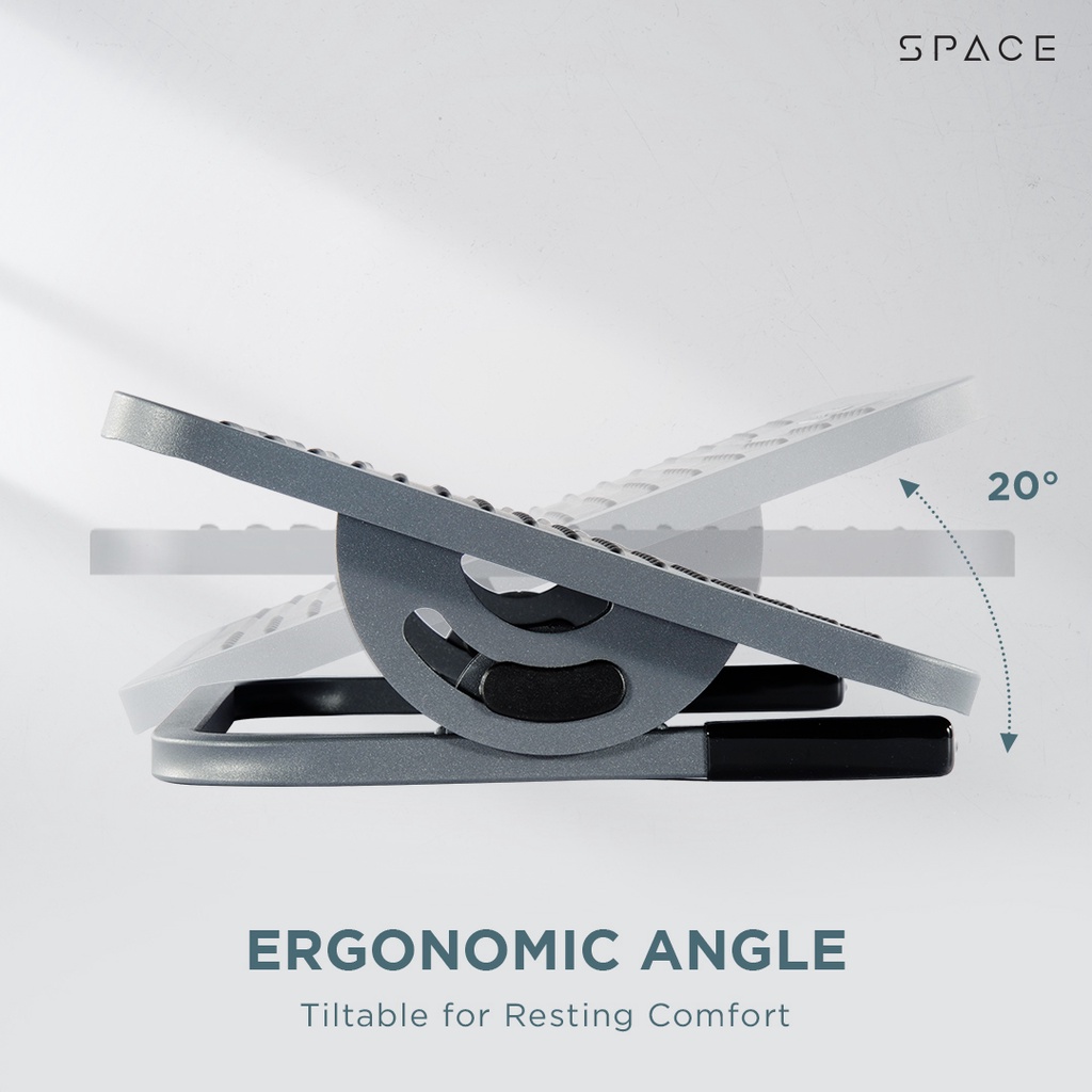 SPACE Ergonomic Footrest - 2 Years Official Warranty | Shopee Malaysia