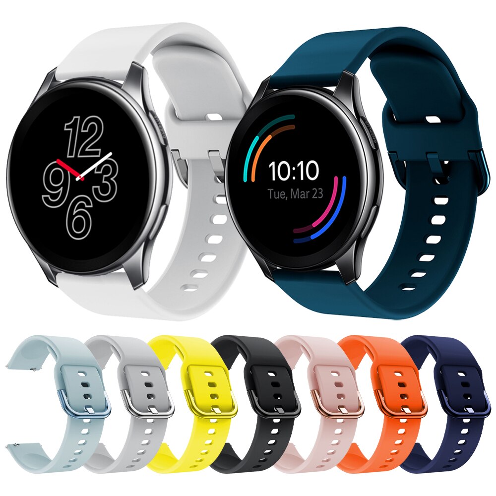 Replacement Silicone Strap For Oneplus Watch Smartwatch Band Wristband ...