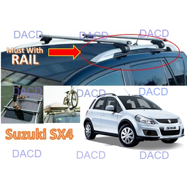 Suzuki SX4 New Aluminium universal roof carrier Cross Bar Roof Rack Bar ...