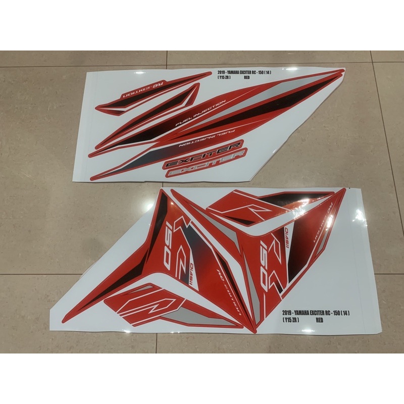 Yamaha y15zr y15z y15 body sticker(14) exciter rc | Shopee Malaysia