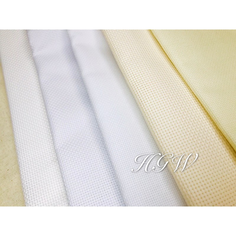 BUZIFU Pure Cotton 59x39Inch 14 Count Aida Cloth For Cross Stitch And Embroidery - View #5