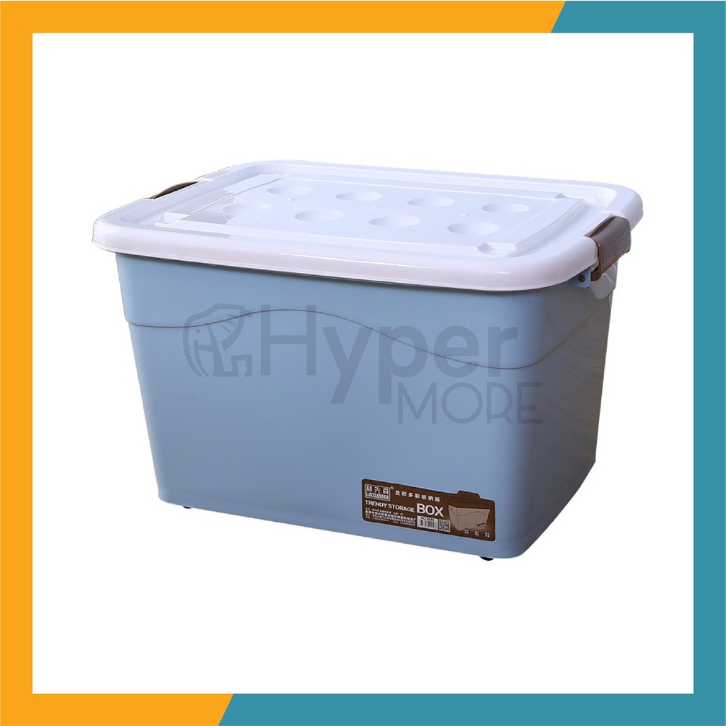 HYPERMORE Storage Box Plastic Container Storage Organizers