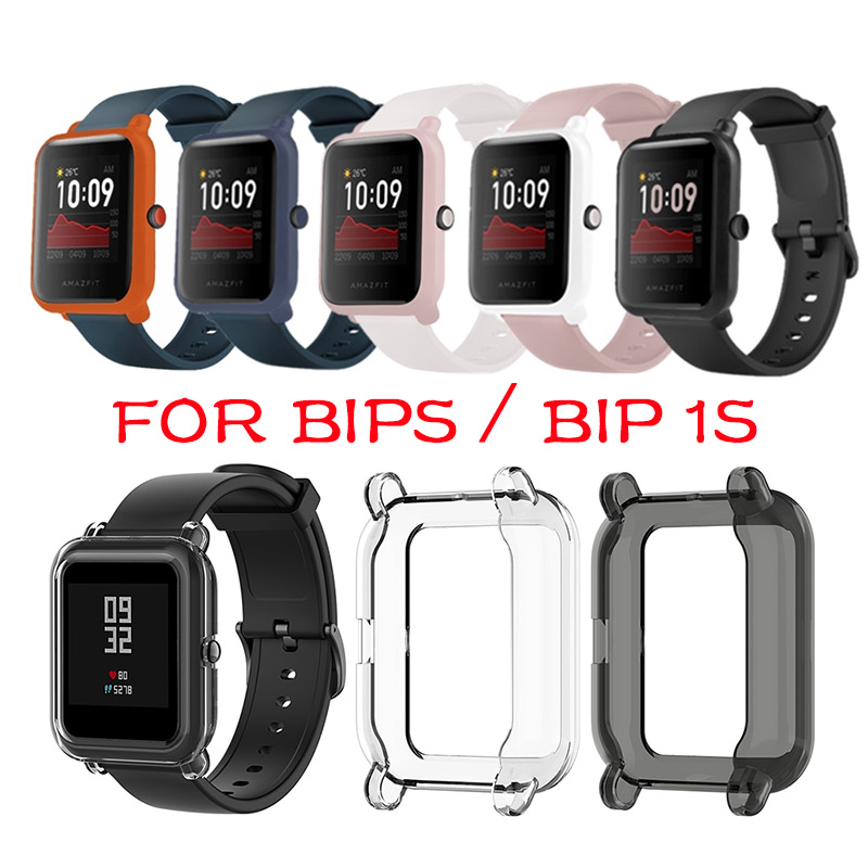 Soft TPU Case hard Cover for Huami Amazfit Bips bip s 1s bips