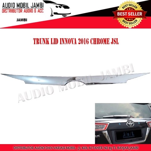 LIST TRUNK LID TRUNK INNOVA ALL NEW 2016 CHROME JSL TOYOTA INNOVA ...