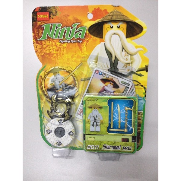 Decool Ninjago Ninja Cole ZX Building Block Spin Toys Bricks
