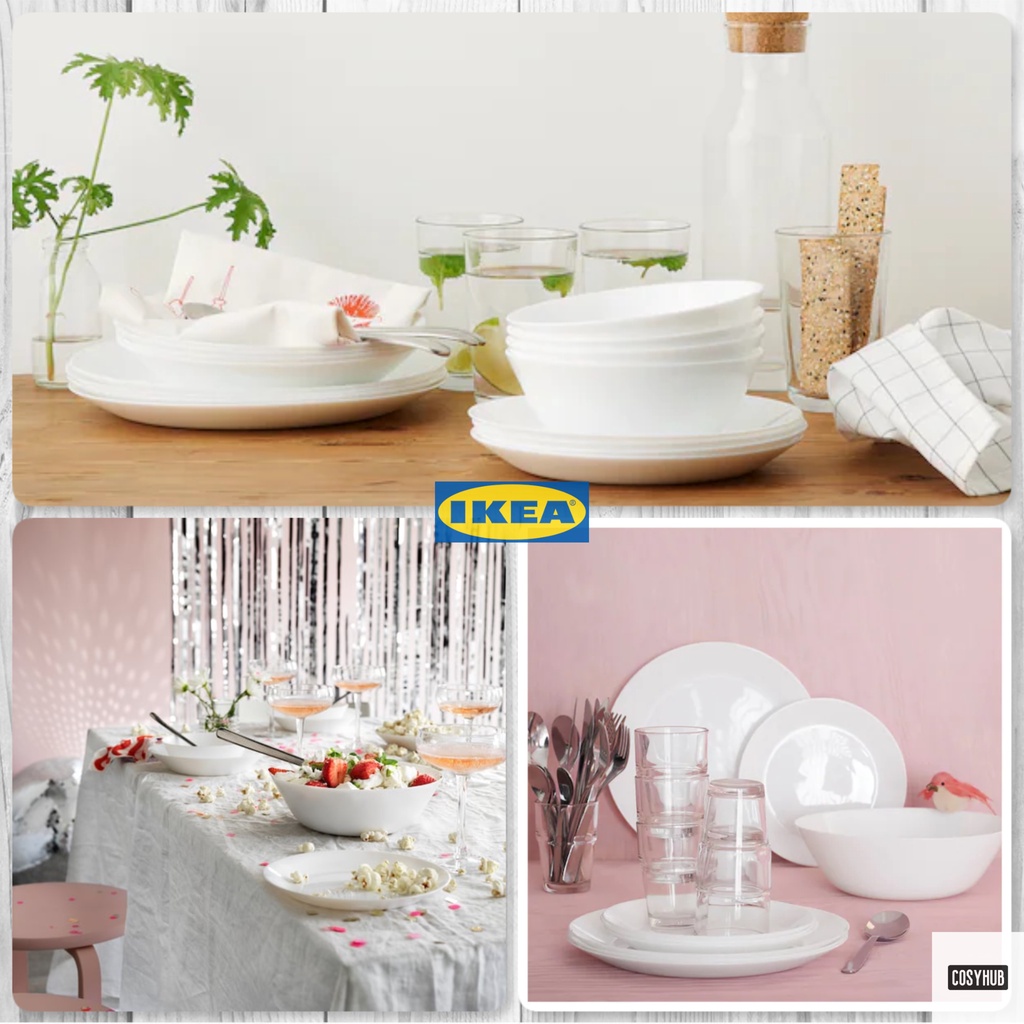 IKEA OFTAST DINNERWARE OFTAST PLATE DEEP PLATE BOWL SERVING BOWL RICE