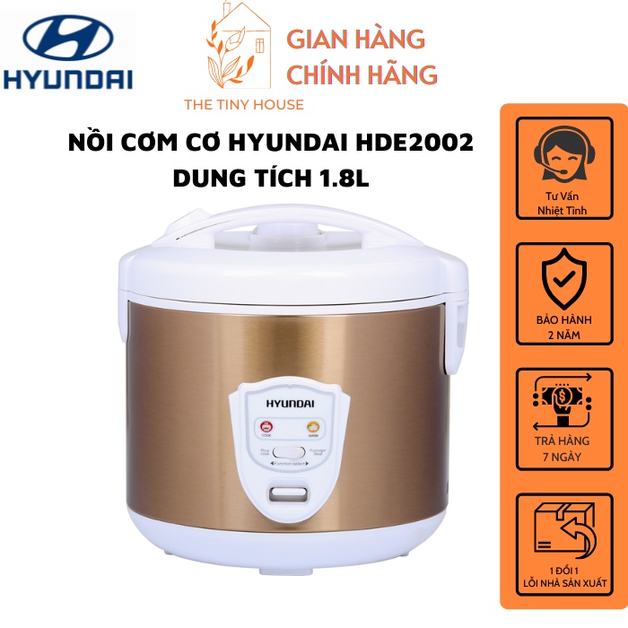 Hyundai HDE2002 rice cooker and rice cooker 1.8L genuine imported