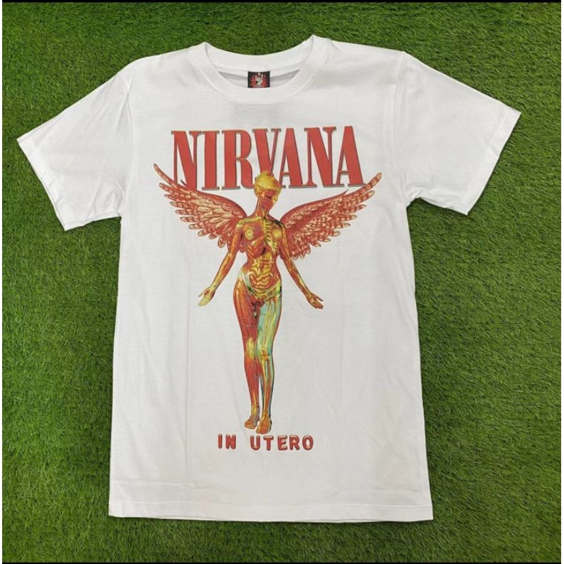 Nirvana Bleach Limited Edition Rock Band Shirts Rockers T-Shirt # Seattle  Washington Bonjovi Steve Vai Metallica OS Ella