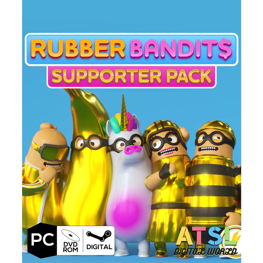 [Original PC Game] Rubber Bandits Supporter Bundle (v1.8.0 Quality of Crime + ALL DLCs