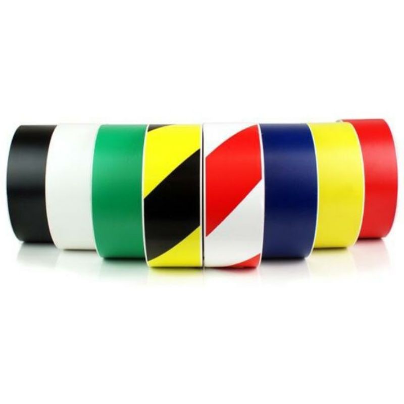 Floor Marking Tape Zebra Black / Yellow. Red/White. Yellow. 48mm X 30M ...