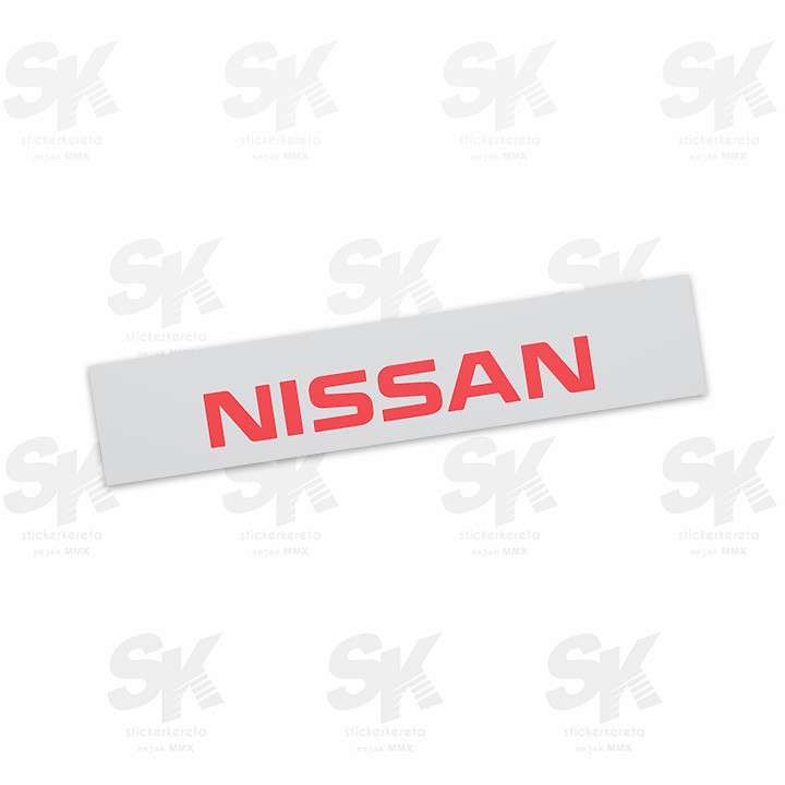 NISSAN windscreen Sticker Vinyl | Shopee Malaysia