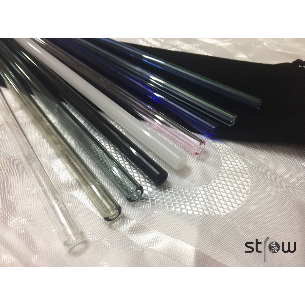 [READY STOCK] Drinking Glass Straw / Colourful Reusable Pipette ...