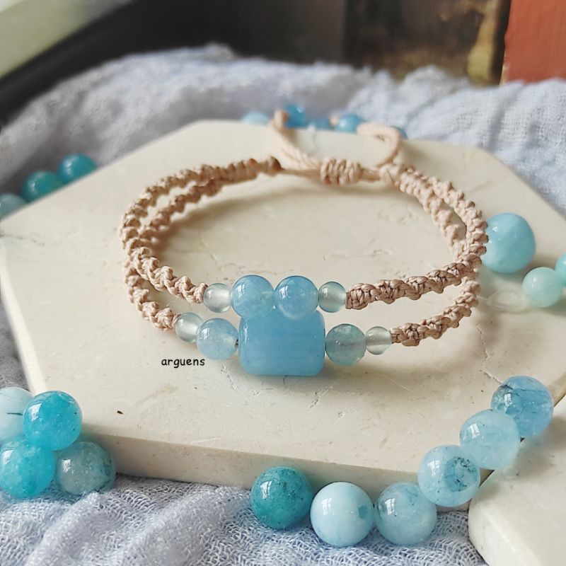 Laguna Stone Bracelet Aquamarine main image 1