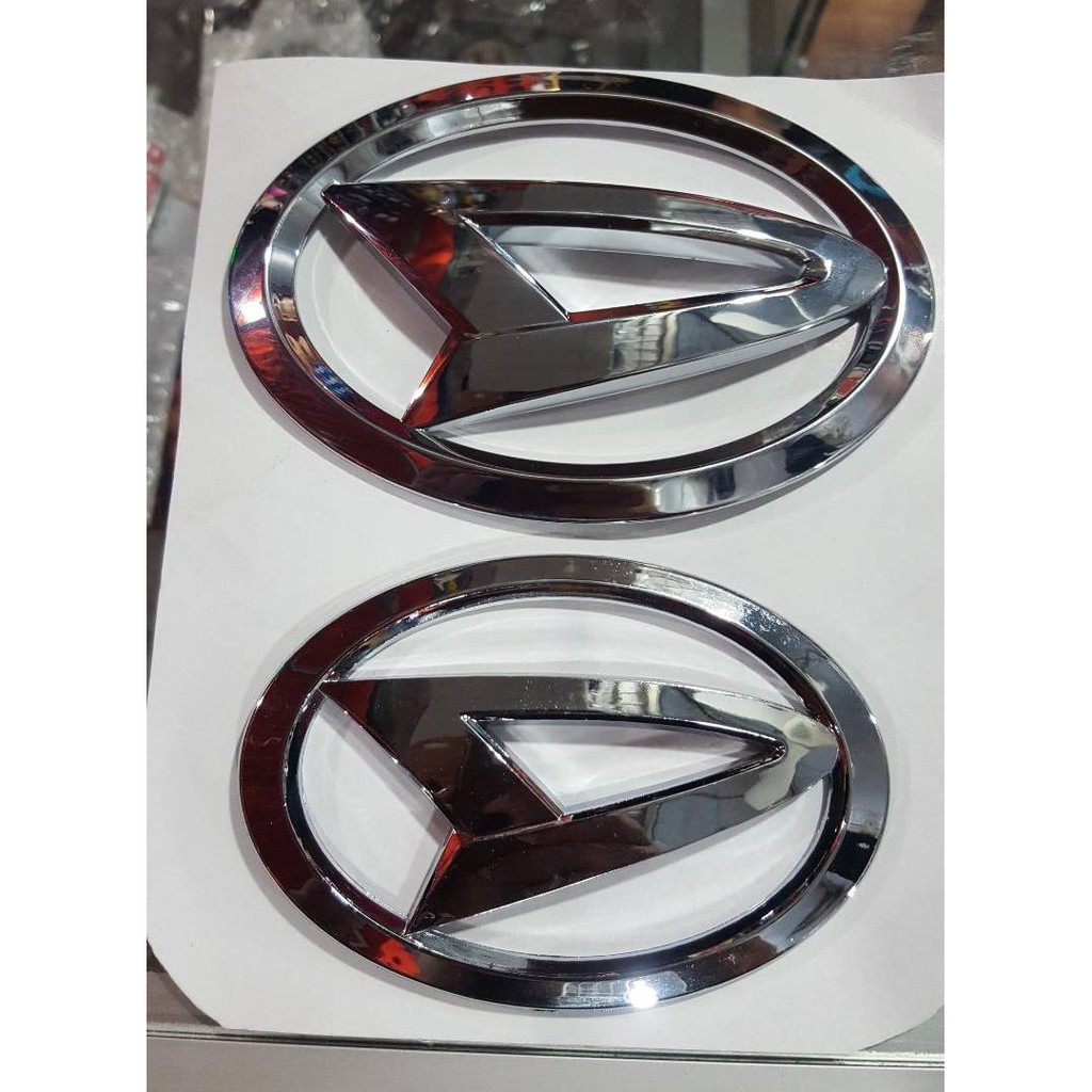 D DAIHATSU Sirion LOGO PERODUA CAR viva MYVi AXIA Perodua BEZZA MG3 ...