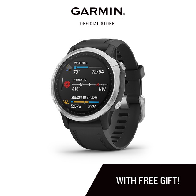 Garmin Fenix 6s Multisport GPS Smartwatch With Elevate™ Wrist Heart Rate Technology Shopee