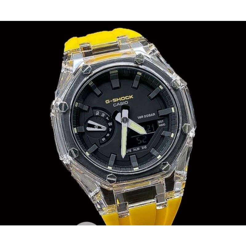 NEW PREMIUM BUTIK GA2100 GM2100 TMJ AP ROYAL OAK CASIOAK V2 CLASPON BUCKLE FULLSET WATCH Shopee Malaysia