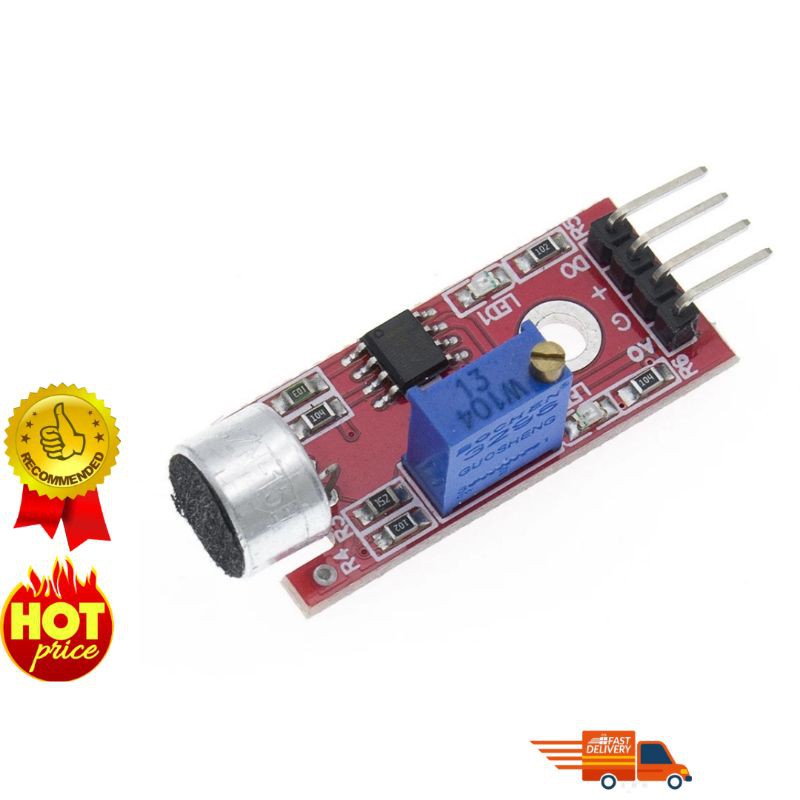 🔥READY STOCK💥KY-037 High Sensitivity Sound Microphone Sensor Detection ...