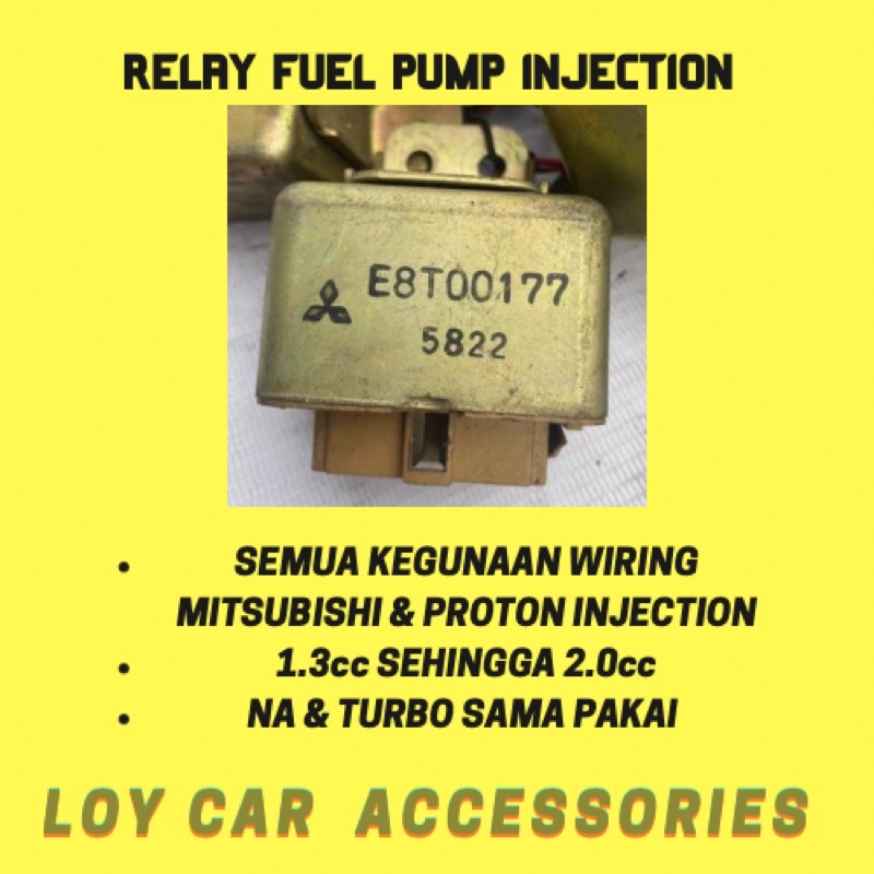RELAY FUEL PUMP INJECTION Shopee Malaysia