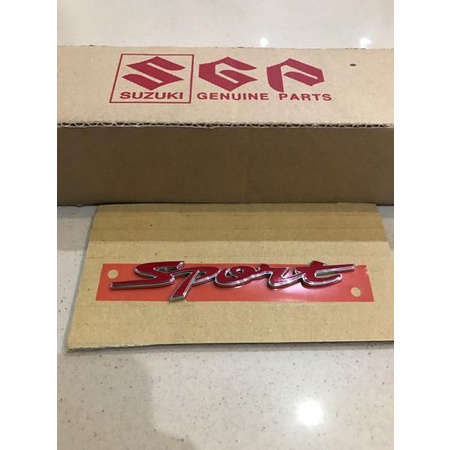 Original SGP Suzuki Swift Sport Logo Emblem (Original Suzuki) | Shopee ...