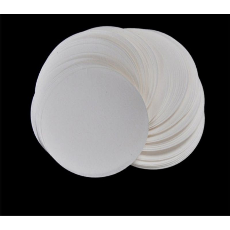 Lab Filter Paper pack of 100pcs Size 12.5cm (Ready Stock) Science