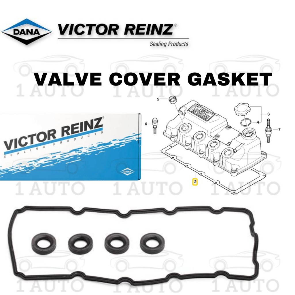 VICTOR REINZ GERMANY VALVE COVER GASKET MINI COOPER COOPER S ...