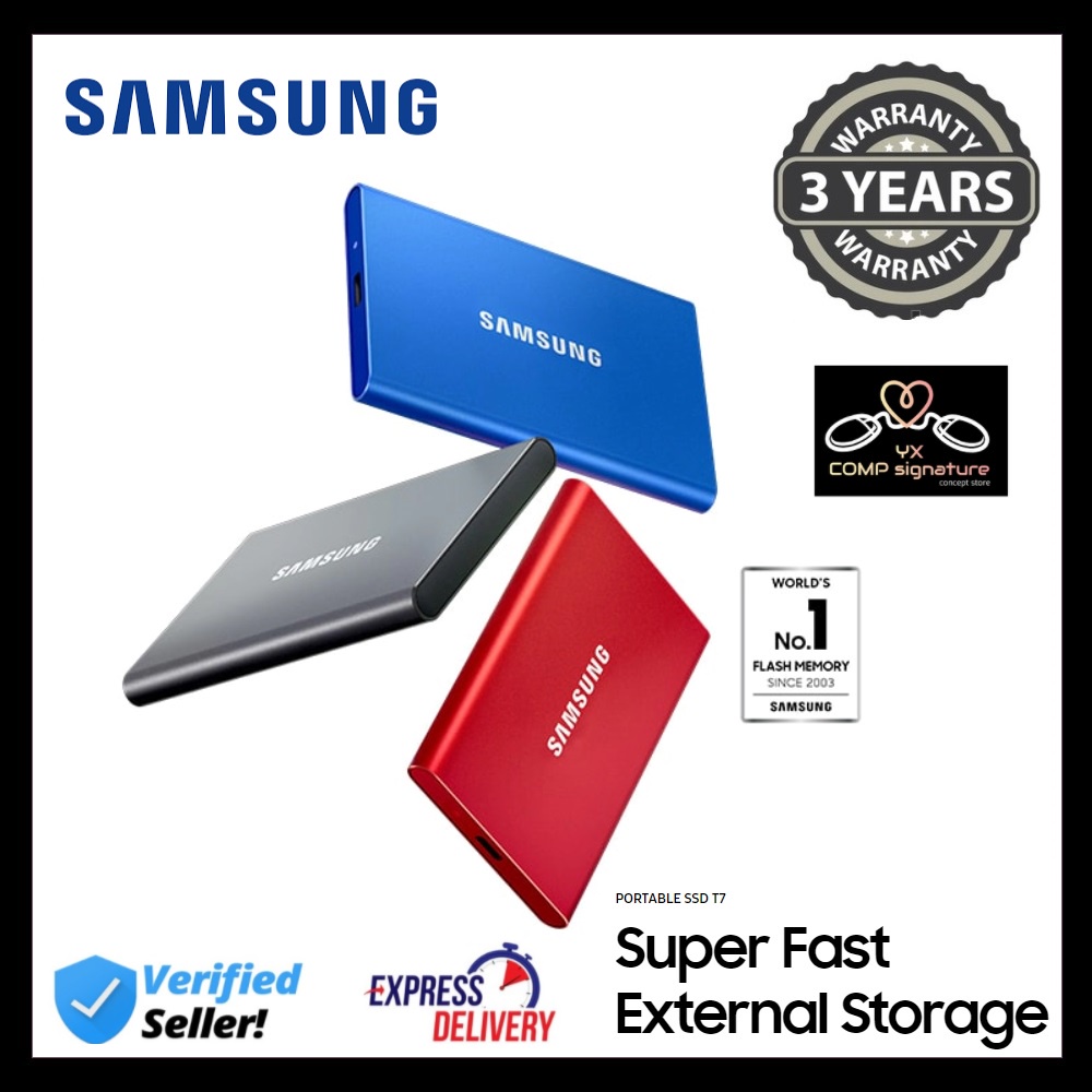 HOT Portable Ssd T7 Samsung T7 Non Touch SAMSUNG T7