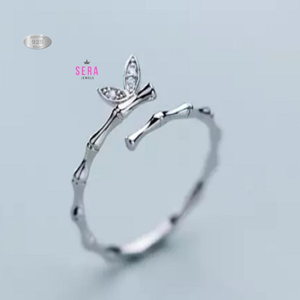 SERA 💯【Authentic】925 Sterling Silver Fashion Ladies Ring ( Cincin ...
