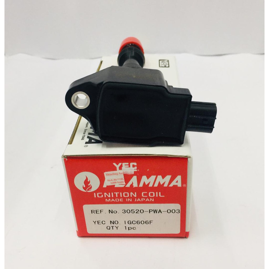 IGNITION COIL PLUG (HONDA CITY SEL IDSI)(FRT)(FLAMMA)(IGC606F)(1PCS) Shopee Malaysia
