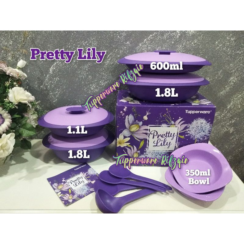 Tupperware Pretty Lily | Shopee Malaysia
