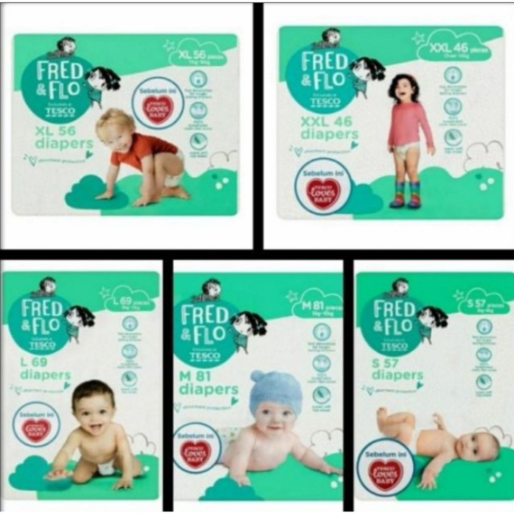 Fred and flo super best sale fit nappies