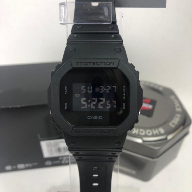 Casio G-Shock Dark Knight Full Black DW-5600BB | Shopee Malaysia