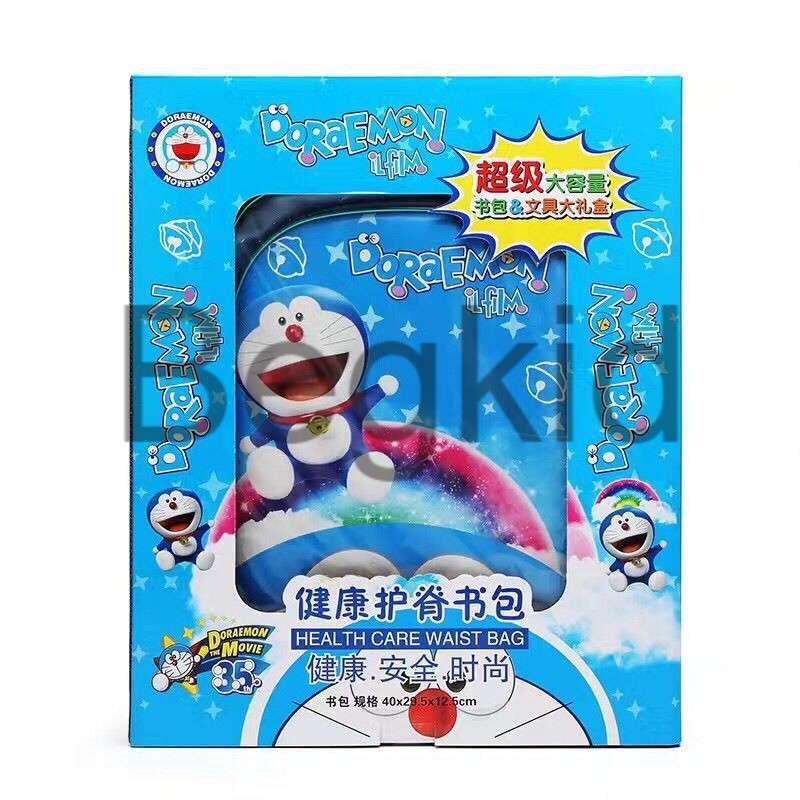 ( Raya Ship in 23Hr) Begkid Doraemon Lumbar Protect Backpack holder ...