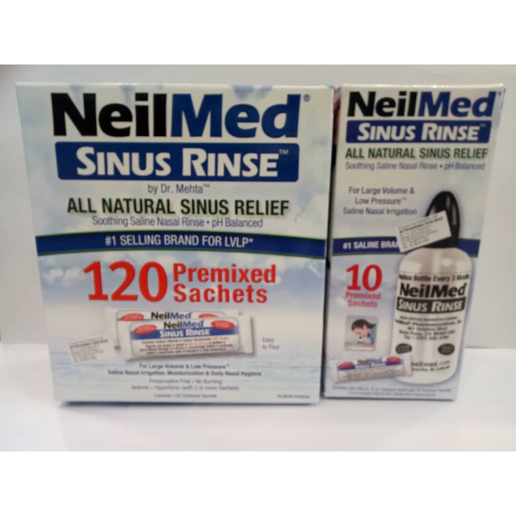 NEILMED Sinus Rinse Natural Sinus Relief | Shopee Malaysia