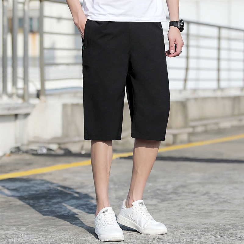 3 quarter trousers mens clearance
