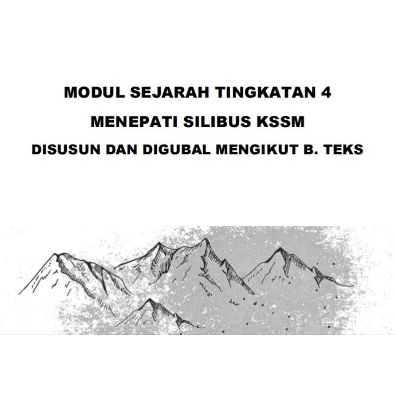 NOTA SEJARAH TINGKATAN 4 SPM (SPM SEJARAH NOTES) | Shopee Malaysia