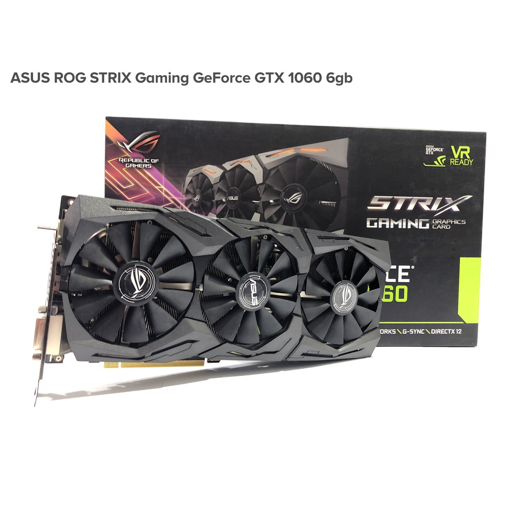 Strix geforce discount gtx 1060 6gb