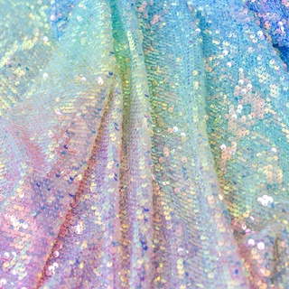 Plus Holographic Fish Scales Print Mermaid Hem Maxi Dress