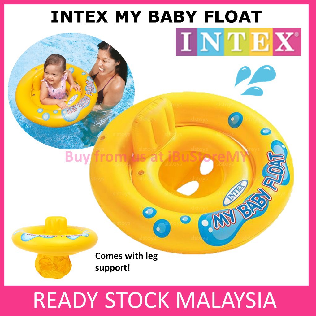 INTEX 59574 My Baby Float Inflatable Baby Swim Ring with Smaller Inner
