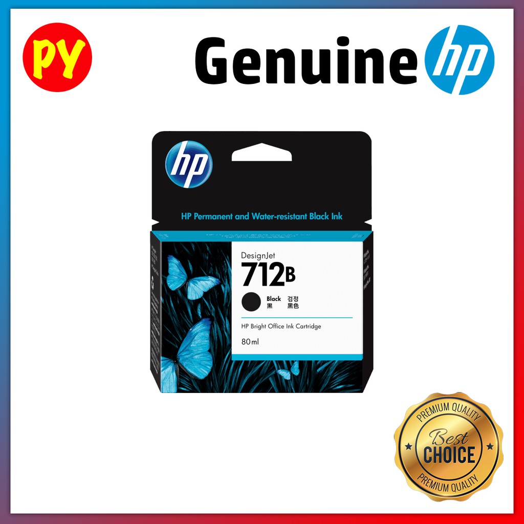 HP 712 | 712B Original Ink Cartridge for HP DesignJet (3ED28A) (3ED29A ...