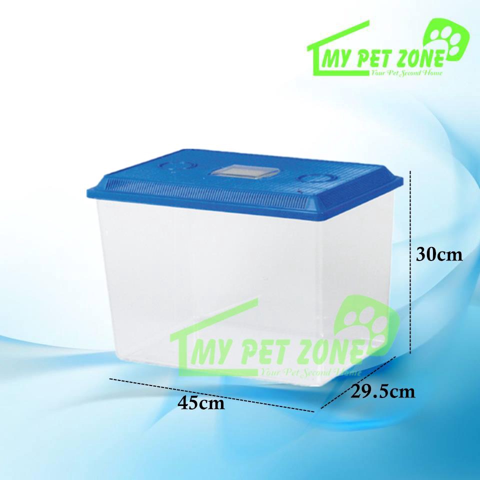 Plastic aquarium outlet tank