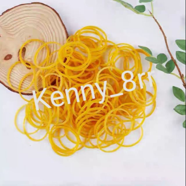 GELANG GETAH TULEN TEMPE 38mm PURE RUBBER BAND 100g± | Shopee Malaysia
