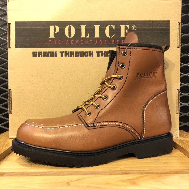 ORIGINAL POLICE ADVENTURE PREMIUM LEATHER SAFETY BOOT SHOE 199 90199 A23 Shopee Malaysia