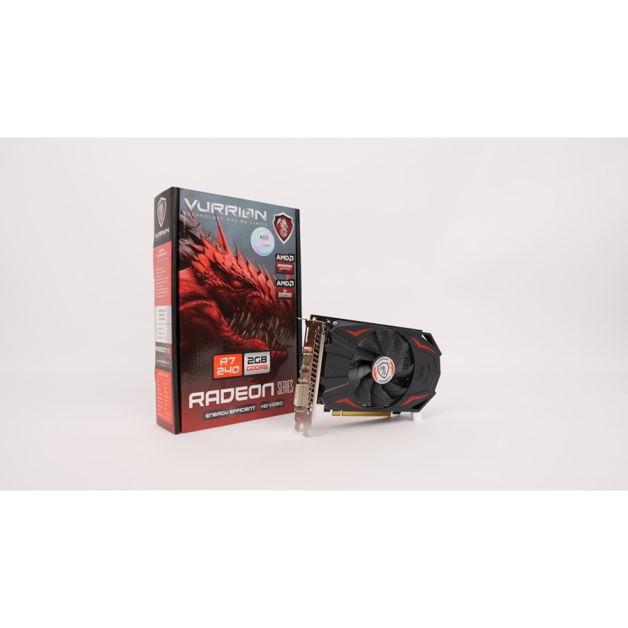 VGA CARD VURRION ATI RADEON R7 240 2GB DDR5 128BIT (OFFICIAL WARRANTY ...