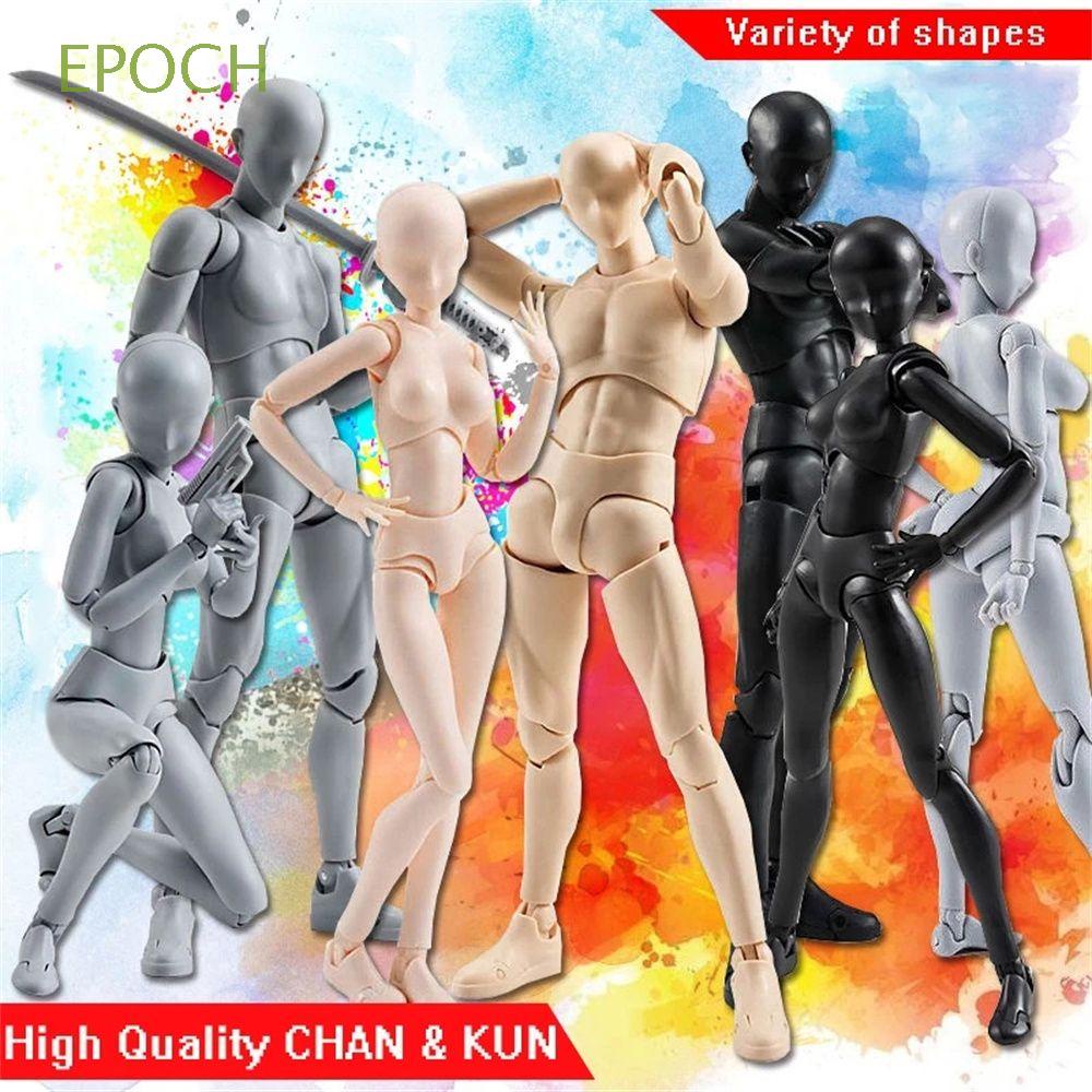 EPOCH Manga artists Drawing Figures Movable Human Mannequin Action Figure  Figurine Sketch Draw Human Postures Anime Figure Action Toy Male Female  Figure Model | Shopee Malaysia