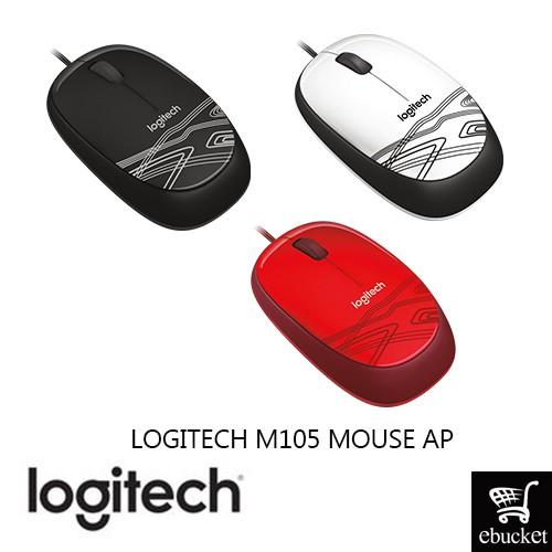 Logitech M105 Corded Mouse | Shopee Malaysia