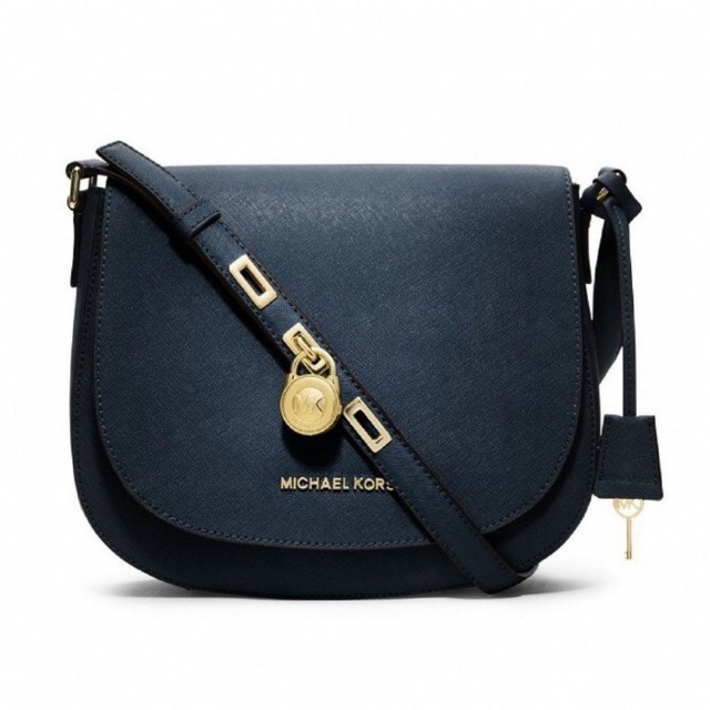 M K LOCKER SAFFIANO SLINGBAG Ready stok Malaysia Black PGMall